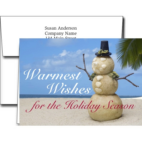 Holiday Greeting Cards W/Imprinted Envelopes... from ASI 46719 Corner Lot Marketing Inc / CLMPromotions
