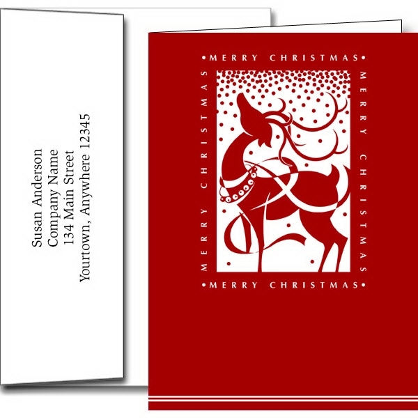 Holiday Greeting Cards W/Imprinted Envelopes... from ASI 46719 Corner Lot Marketing Inc / CLMPromotions