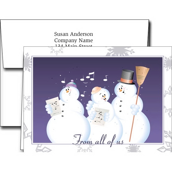 Holiday Greeting Cards W/Imprinted Envelopes... from ASI 46719 Corner Lot Marketing Inc / CLMPromotions