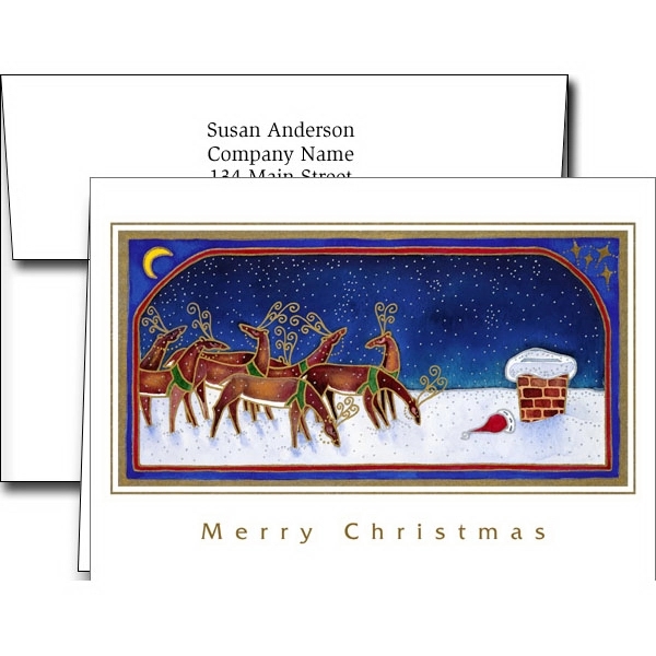Holiday Greeting Cards W/Imprinted Envelopes... from ASI 46719 Corner Lot Marketing Inc / CLMPromotions