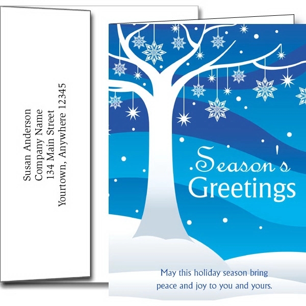 Holiday Greeting Cards W/Imprinted Envelopes... from ASI 46719 Corner Lot Marketing Inc / CLMPromotions
