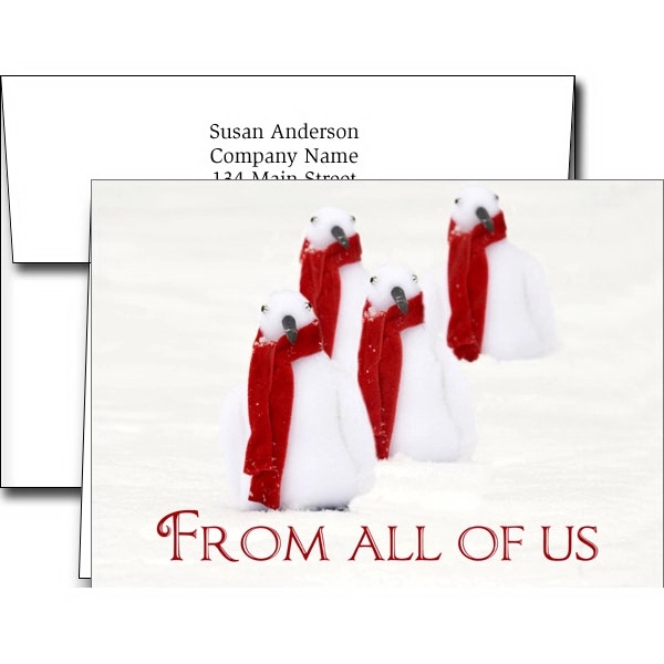 Holiday Greeting Cards W/Imprinted Envelopes... from ASI 46719 Corner Lot Marketing Inc / CLMPromotions