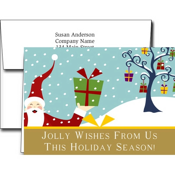 Holiday Greeting Cards W/Imprinted Envelopes... from ASI 46719 Corner Lot Marketing Inc / CLMPromotions