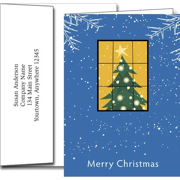 Holiday Greeting Cards W/Imprinted Envelopes... from ASI 46719 Corner Lot Marketing Inc / CLMPromotions