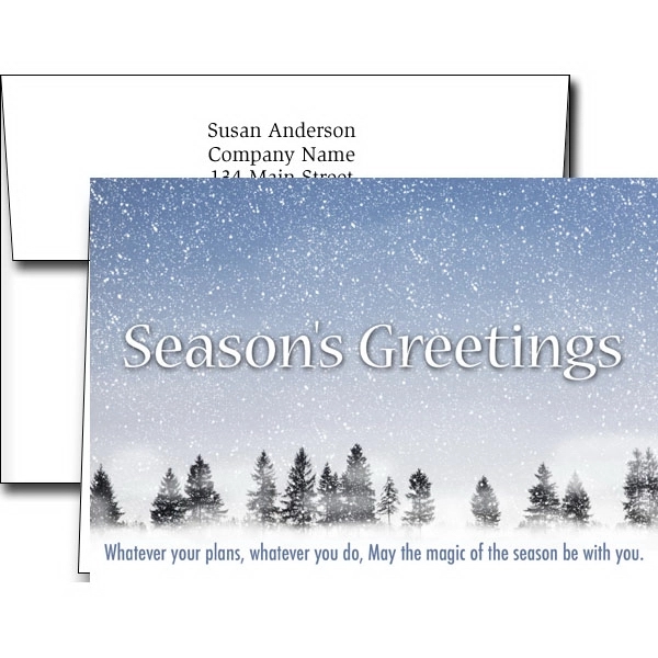 Holiday Greeting Cards W/Imprinted Envelopes... from ASI 46719 Corner Lot Marketing Inc / CLMPromotions