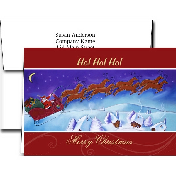 Holiday Greeting Cards W/Imprinted Envelopes... from ASI 46719 Corner Lot Marketing Inc / CLMPromotions