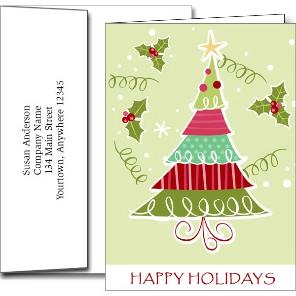 Holiday Greeting Cards W/Imprinted Envelopes... from ASI 46719 Corner Lot Marketing Inc / CLMPromotions