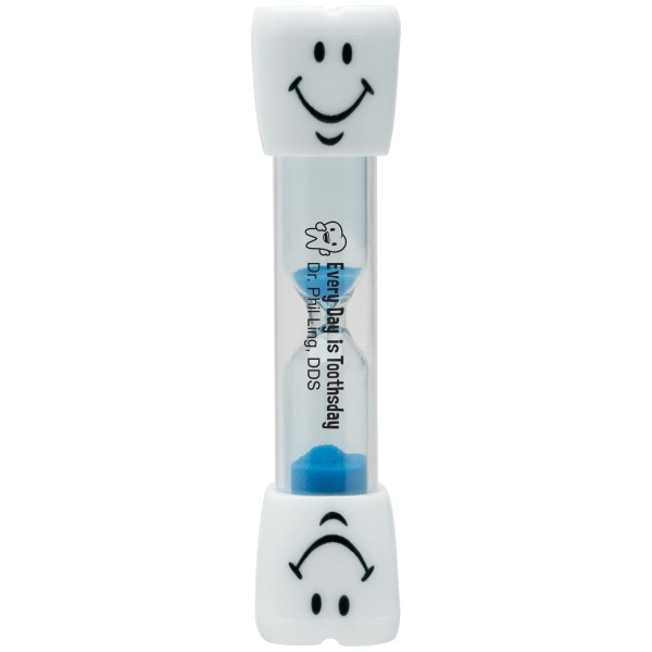 Tooth-shaped toothbrush timer that's filled with sand and lasts for three... from ASI 62190 Illini