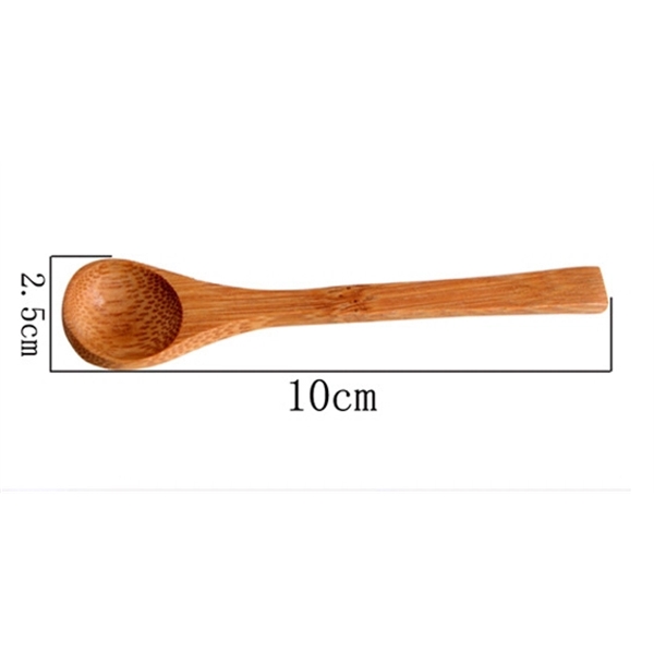 12" serving spoon with lacquered finish made from eco-friendly bamboo.... from ASI 72657 Active Life Promo / Apres Ski Ingrain Promo