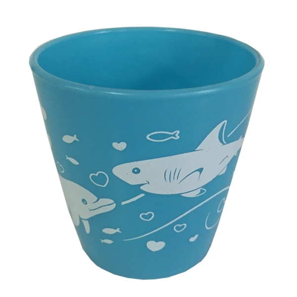 8 oz. Little Kids cup. Made of sturdy colorful polypropylene.... from ASI 88310 Southeast Plastics / SE Line/SE Little Line