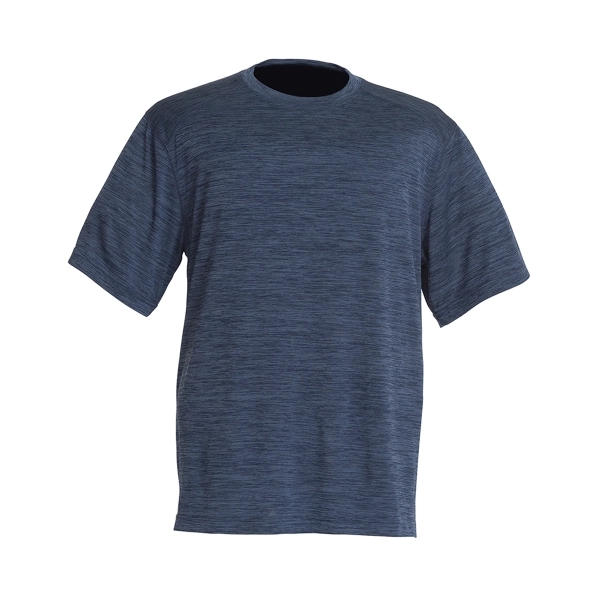 Men's crewneck performance t-shirt with moisture-wicking technology, made from 100% polyester.... from ASI 44620 Charles River Apparel
