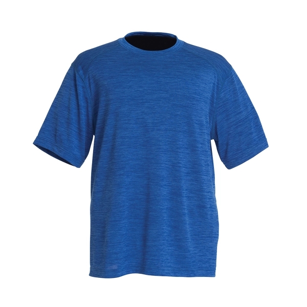 Men's crewneck performance t-shirt with moisture-wicking technology, made from 100% polyester.... from ASI 44620 Charles River Apparel