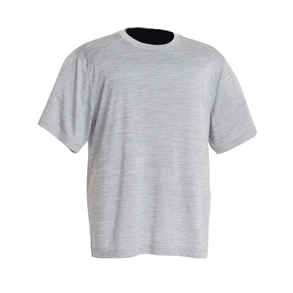 Men's crewneck performance t-shirt with moisture-wicking technology, made from 100% polyester.... from ASI 44620 Charles River Apparel
