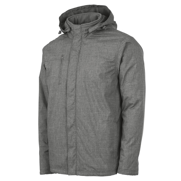 Men's parka with two-way zipper for ease of mobility, featuring 100%... from ASI 44620 Charles River Apparel