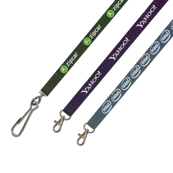 Pantone matched screen print lanyard with endless clip options and multiple... from ASI 45657 Pop! Promos