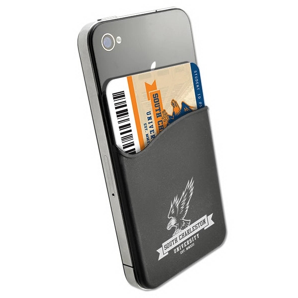 Versatile custom cell phone holder / credential wallet holds up to... from ASI 79898 Promovision / PROMOVISION