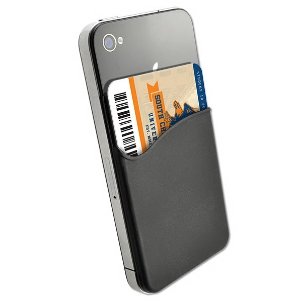 Versatile custom cell phone holder / credential wallet holds up to... from ASI 79898 Promovision / PROMOVISION