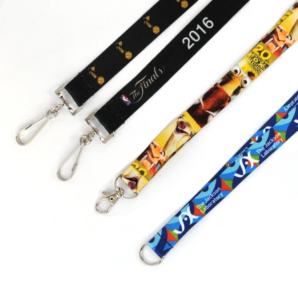 Full color dye sublimated lanyard with endless clip options and multiple... from ASI 45657 Pop! Promos