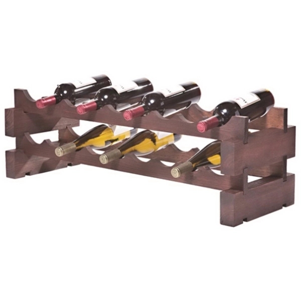 Modularack®2 x 9=18 Bottle Rack, Stained... from ASI 55450 Franmara Inc