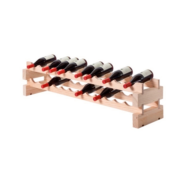 Modularack®2 x 12=24 Bottle Rack, Natural... from ASI 55450 Franmara Inc