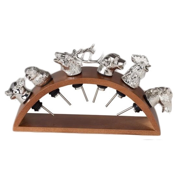 2" x 9" x 3 3/4" curved wood display case to... from ASI 55450 Franmara Inc