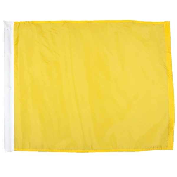 Caution Individual Polyester Auto Racing Flags W/ Pole Sleeve.... from ASI 80228 Quinn