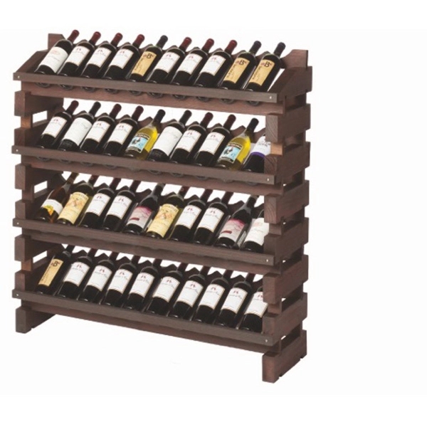 Full Display Rack 40 Bottles- Stained... from ASI 55450 Franmara Inc