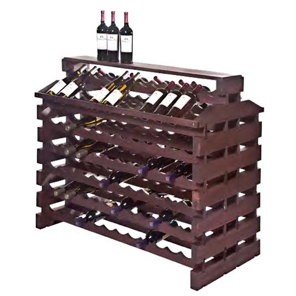 Island Fixture Deluxe 144 Bottles- Stained... from ASI 55450 Franmara Inc