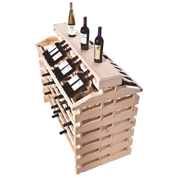 Island Fixture Deluxe 168 Bottles- Natural... from ASI 55450 Franmara Inc