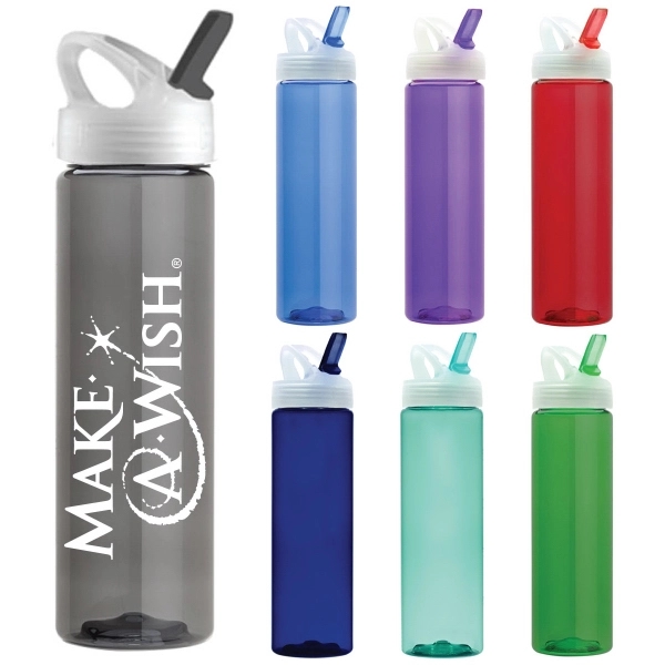 25 oz. Freedom Flip Top Water Bottle... from ASI 68366 Makana Line LLC / Makana Line LLC