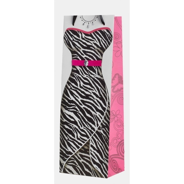 3 1/2" x 4 3/4" x 13 3/4" wine bottle bag... from ASI 55450 Franmara Inc