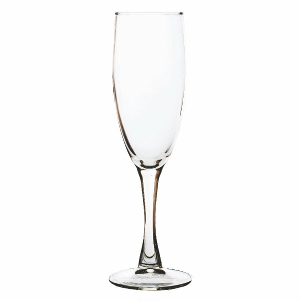 Flute Glass, 5-3/4 oz. with rolled edge.... from ASI 55450 Franmara Inc
