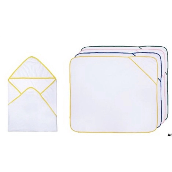 BABY HOODED TOWEL SINGLE LAYER LIGHTWEIGHT... from ASI 31977 Adline Industries Inc