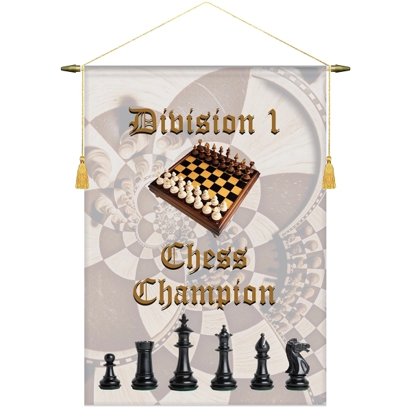 22" x 30" Custom Digitally Printed Podium Banner Straight Bottom without... from ASI 80228 Quinn