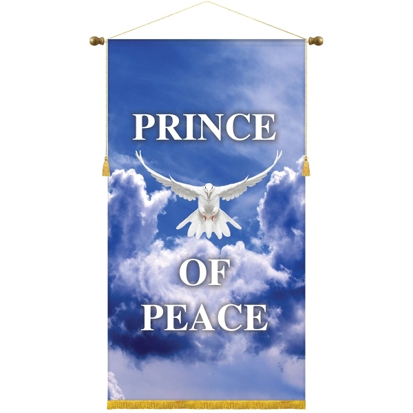 30" x 54" Custom Digitally Printed Podium Banner Straight Bottom with... from ASI 80228 Quinn