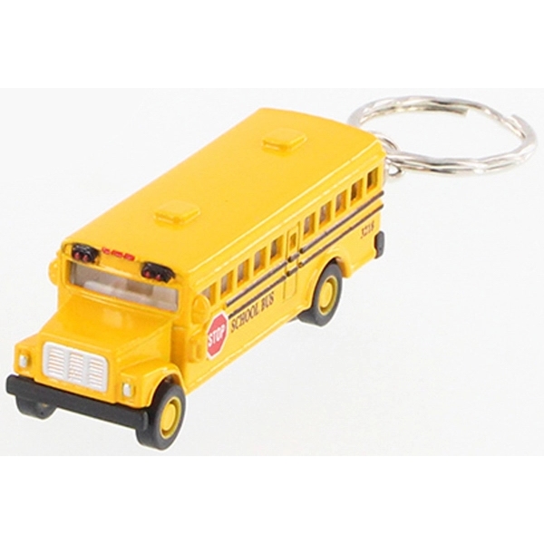 2.5"L Die Cast School Bus Keychain... from ASI 85620 H M Schmidt Co Inc