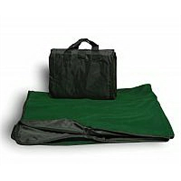 50" x 60" picnic blanket with fleece solid or plaid interior... from ASI 90859 Tempo Industries Inc / Tempoline