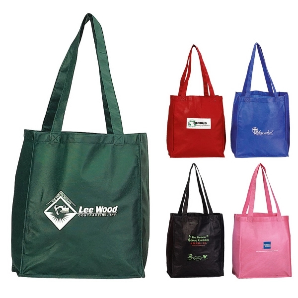 Small, reusable tote made of 90g non-woven.... from ASI 79384 Preferred Nation Inc / Preferred Nation