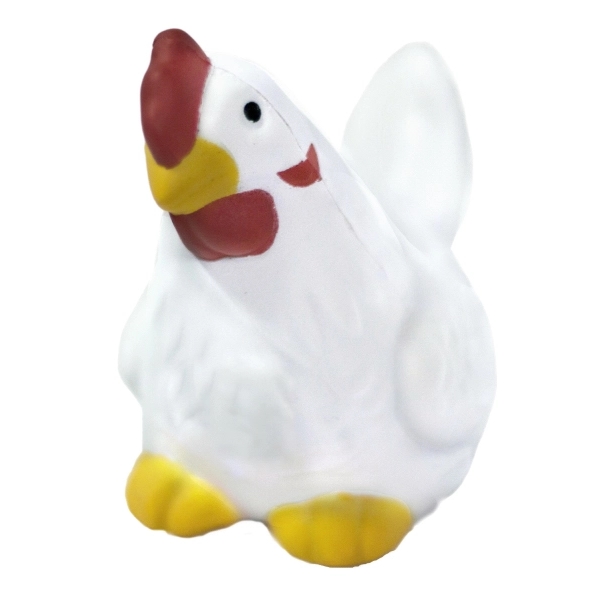 Stress reliever in shape of Chicken... from ASI 74779 O & S Supply Company LLC / O & S Supply Company