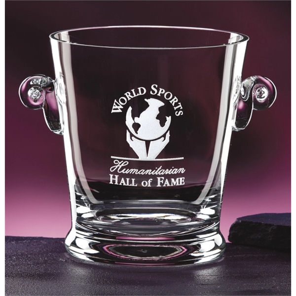 Celebration ice bucket made of hand-blown crystal with a generous size... from ASI 62985 J. Charles