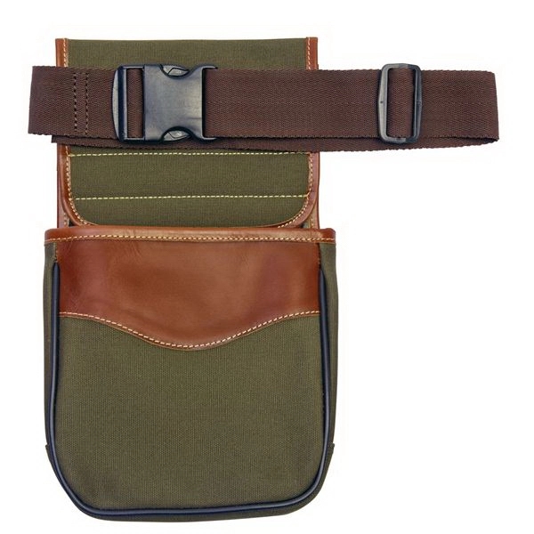 4.5" x 14.00" x 8.00" shotgun shell bag with heavy-duty adjustable... from ASI 61966 HPG / Beacon Promotions