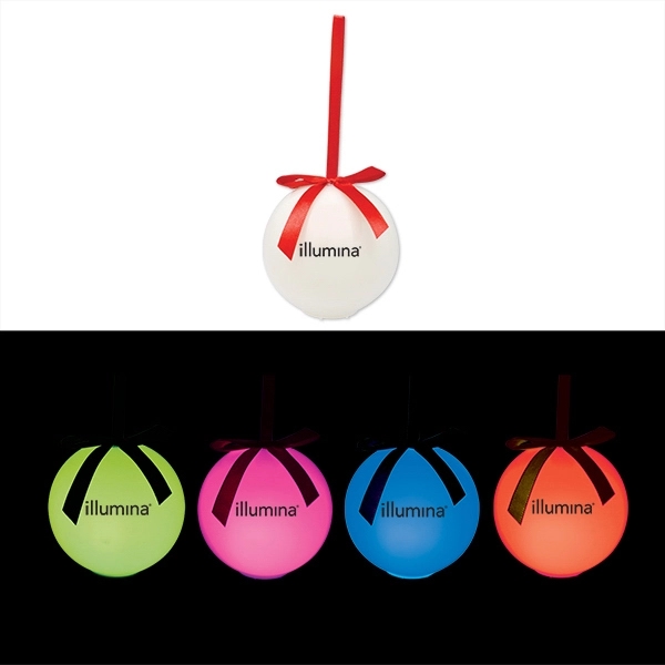 3 1/8" color-changing LED holiday ornament.... from ASI 98360 WOWLine / WOWLine®