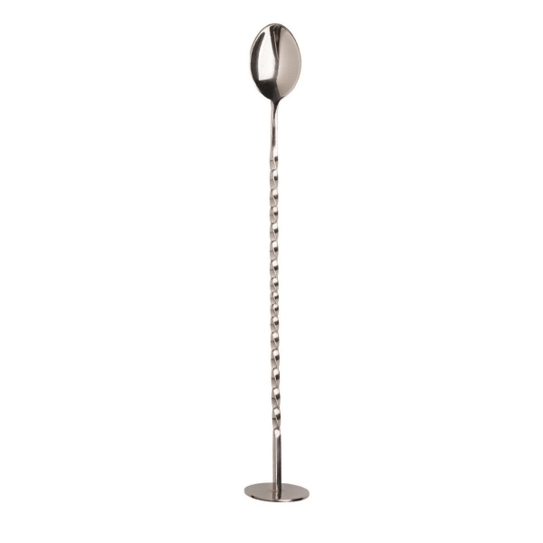 Customizable 10 3/4" stainless steel muddler bar spoon.... from ASI 55450 Franmara Inc