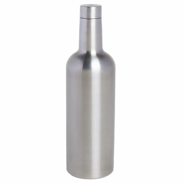 26 oz. Wine Bottle Triple-Wall Flask, Stainless Steel... from ASI 55450 Franmara Inc