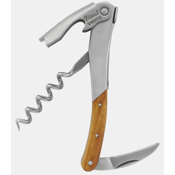 Corkscrew that features a lemon wood handle in a Giuseppe Vaccarini... from ASI 55450 Franmara Inc
