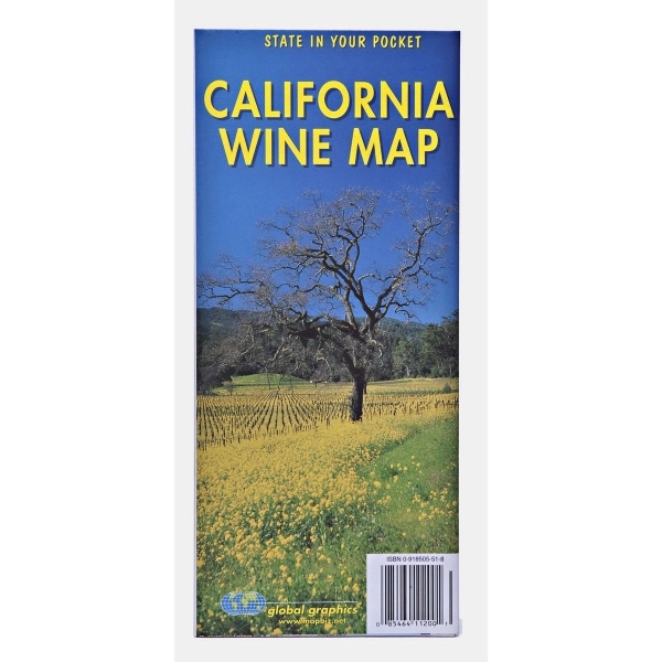 California Wine Map... from ASI 55450 Franmara Inc