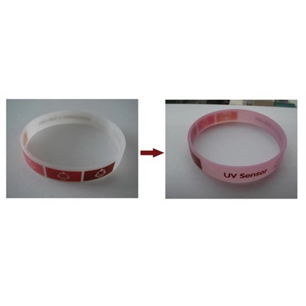 UV-sensing bracelet... from ASI 43270 Calconix Inc / Time Zone®