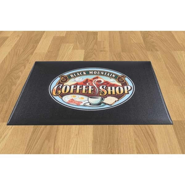 Customized foam mats, designed for light traffic, indoor use and available... from ASI 35750 PromoMatting by Americo