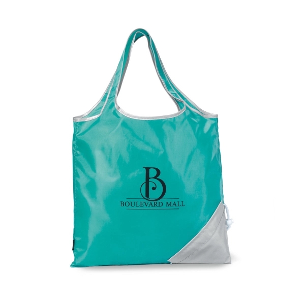 Foldaway shopper bag with 18" shoulder straps.... from ASI 56070 Gemline / Gemline®