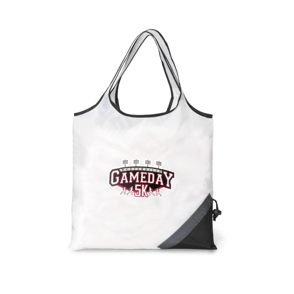 Foldaway shopper bag with 18" shoulder straps.... from ASI 56070 Gemline / Gemline®